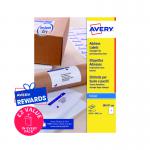 Avery Inkj Label 199.6x289.1mm 1 Per Sheet Wht (Pack of 100) J8167-100 AVJ8167
