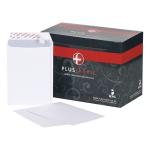 Plus Fabric Envelopes PEFC Pocket Peel & Seal 120gsm C5 229x162mm White Ref B26139 [Pack 500] B26139
