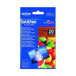 Brother Gloss Photo Paper 4 x 6 Inch (Pack of 20) BP71GP20 BA65842