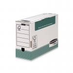 Fellowes Bankers Box Transfer File 120mm FC Green (Pack of 10) 1179201 BB00792