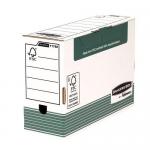 Fellowes Bankers Box Transfer File 120mm FC Green (Pack of 10) 1179201 BB00792