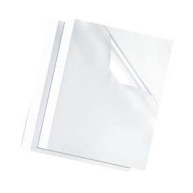 Fellowes Thermal Binding Covers 3mm White (Pack of 100) 53152