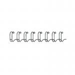 Fellowes Wire Binding Element 6mm Black (Pack of 100) 53218
