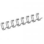 Fellowes Wire Binding Element 8mm Black (Pack of 100) 53261