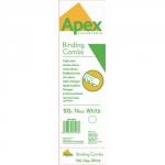 Fellowes Apex 6202001 White Plastic Comb 14mm 100pk