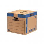 Fellowes Bankers Box Moving Box Large Brown Green (Pack of 5) 6205301 BB60704