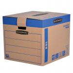 Fellowes Bankers Box Moving Box Large Brown Green (Pack of 5) 6205301 BB60704