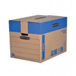 Fellowes Bankers Box Moving Box X-Large Brown Green (Pack of 5) 6205401 BB60705