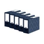 Bankers Box Decor 100mm Transfer File Grey (Pack of 5) 4482901 BB76832
