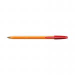 Bic Orange Fine Ballpoint Pen Red (Pack of 20) 1199110112 BC10112