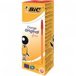 Bic Orange Fine Ballpoint Pen Red (Pack of 20) 1199110112 BC10112