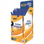 Bic Cristal Fine Ballpoint Pen Blue (Pack of 50) 872730 BC13447