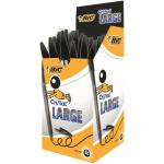 Bic Cristal Large Ballpoint Pen 1.6mm Black (Pack of 50) 880648 BC17549