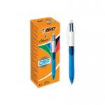Bic 4 Colours Comfort Grip Ballpoint Pen (Pack of 12) 8871361 BC21474