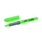 BIC Highlighter Grip Green (Box of 12) 811932 BC31252