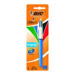 Bic 4 Colour Retractable Ballpoint Pen Blister (Pack of 10) 8032232 BC90771