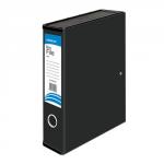 Initiative Lockspring Box File A4/Foolscap 70mm Capacity Black