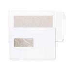 Blake Purely Packaging White Window Peel & Seal Board Back Pocket 229x162mm 120gsm Pack 125 51901W