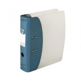 Hermes 78mm Heavy Duty Lever Arch File A4 Blue 832007 BU00025