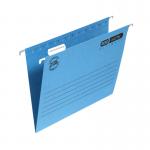 Elba Suspension File Manilla Foolscap Blue (Pack of 25) 100331168 BX01200