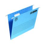 Elba Suspension File Manilla Foolscap Blue (Pack of 25) 100331168 BX01200