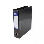 Elba 70mm Lever Arch File Laminated A4 Black 400107435 BX01426