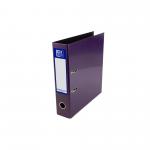Elba 70mm Lever Arch File Laminated A4 Purple 400107440 BX01444
