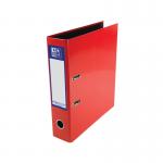 Elba 70mm Lever Arch File Laminated A4 Red 400107431 BX04051