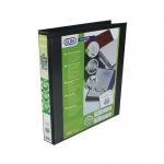 Elba Panorama 25mm 2 D-Ring Pres Binder A4 Black (Pack of 6) 400008411 BX06509