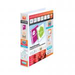 Elba Panorama 40mm 2 D-Ring Pres Binder A4 Wht (Pack of 6) 400008505 BX06624