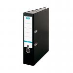 Elba Board Lever Arch File A4 Black (Pack of 10) 100202217 BX09610