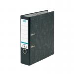 Elba 80mm Lever Arch File A4 Marbled Black (Pack of 10) 100081009 BX09685