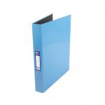 Elba 25mm 2 O-Ring Binder Laminated A4 Plus Light Blue 400132436 BX10400