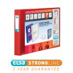 Elba Vision 30mm 4D-Ring Binder Oblong A3 Red 100080866 BX126809