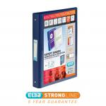 Elba Vision 25mm 4 O-Ring Binder PP A4 Blue 100080876 BX130101