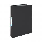 Elba 25mm Ring Binder Paper Over Board A4 Black (Pack of 10) 400033495 BX14558