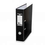 Elba My Colour Lever Arch File A4 Black and White 100081033 BX15330