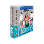 Elba Polyvision A4 Maxi Clear 40mm 4 D-Ring Presentation Binder (Pack of 10) 100201797 BX70900