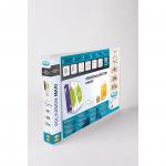 Elba Polyvision A3 Maxi Landscape Clear 30mm 4 D-Ring Presentation Binder (Pack of 5) 100080803 BX70905