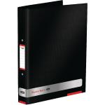 2 x Black n Red 25mm Ring Binder (Durable board covered with non-tear, laminated paper) BX810413