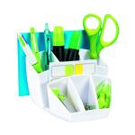 CEP Pro Gloss Desk Tidy White 580GWHITE CEP00022