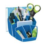 CEP Pro Gloss Desk Tidy Blue 580GBLUE CEP00127