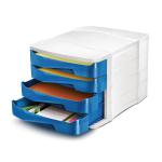 CEP Pro Gloss 4 Drawer Set Blue 394GBLUE CEP00172