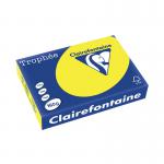 Trophee Card A4 160gm Intensive Yellow (Pack of 250) 1029C CFP1029C