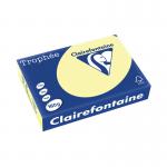 Trophee Card A4 160gm Canary (Pack of 250) 2636C CFP2636C