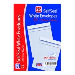 C5 Self Seal Envelopes x 25 White (Pack of 20) OBS31 CM00031