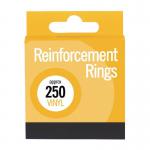 County Stationery Vinyl Reinforcements x250 (Pack of 12) C336 CTY7548