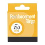 County Stationery Vinyl Reinforcements x250 (Pack of 12) C336 CTY7548