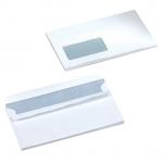 5 Star Office Envelopes PEFC Wallet Self Seal Window 90gsm DL 220x110mm White [Pack 1000] D90007