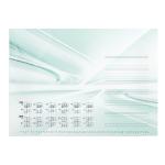 Durable Bright Curves Calendar Desk Mat Refill 570 x 410mm 7324 DB98707